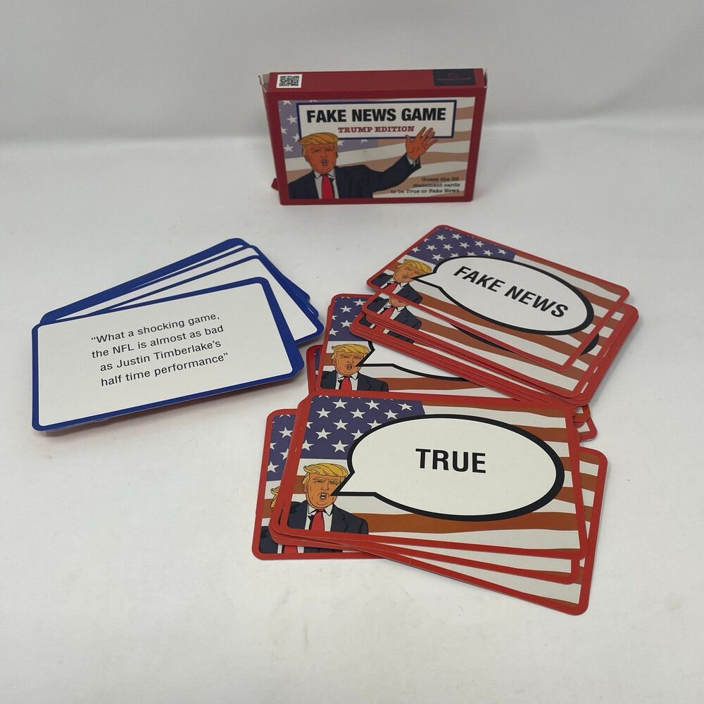Fake News Game Trump Edition‎ Trivia Party Card Game